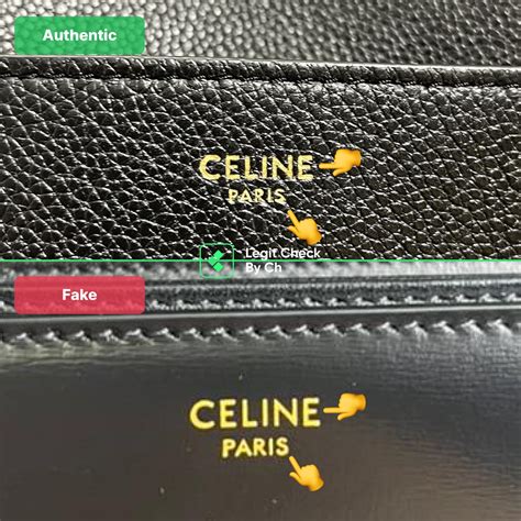 authentic celine sunglasses vs fake|How to Authenticate Céline Bags .